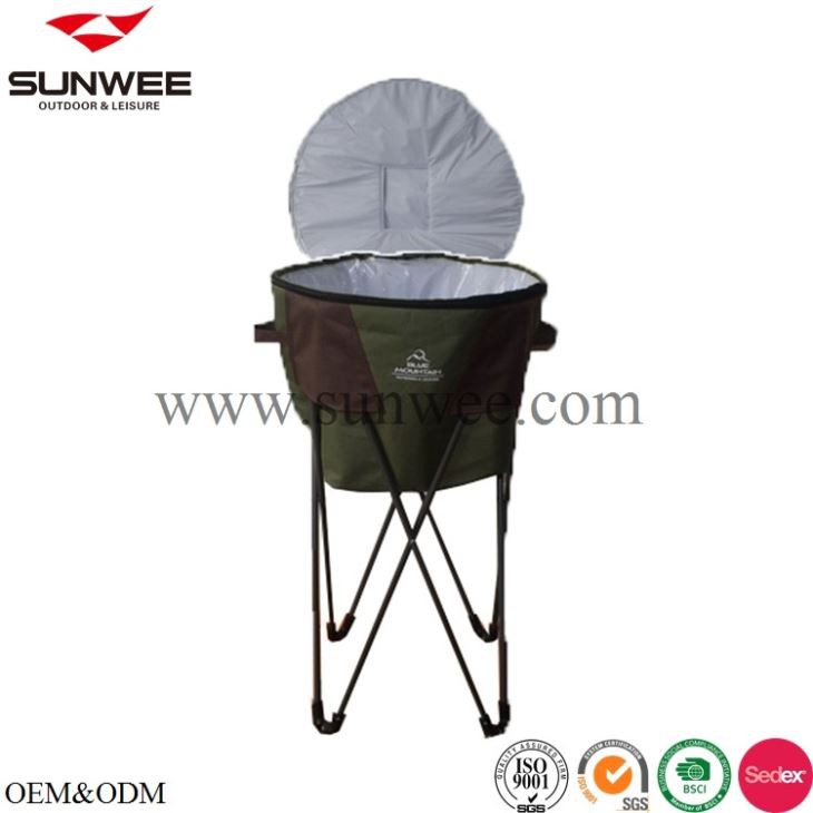 cooler bag with stand